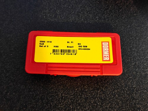 Dormer e500m10no6 e500 - e500, hss