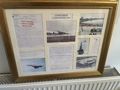 Concorde framed print 903 - framed, 903/995
