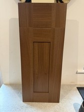 DARK WALNUT EFFECT KITCHEN DOOR  300 X 575 + 300 X 140 STOCK DZ743