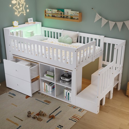 Kids mid sleeper bed with - kids,