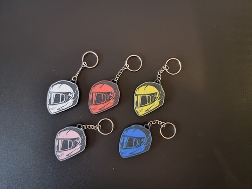 Motorcycle helmet keychain - ,
