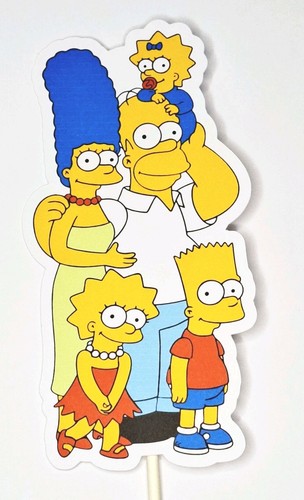 Simpsons cake topper - , x1