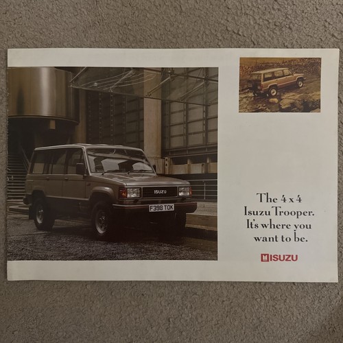 Isuzu trooper car sales - isuzu,
