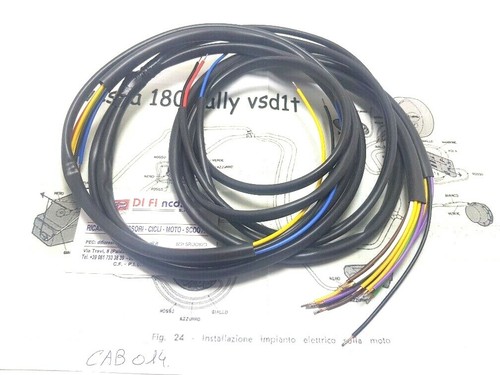 Cab014 electrical system vespa - electrical,