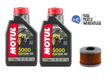 HONDA CRF250L 2013-2020 MOTUL 5000 10W40 OIL & FILTER SERVICE KIT