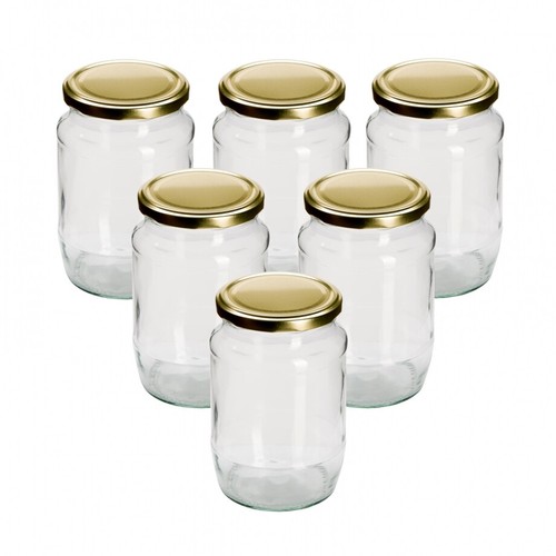 Glass jam jars 2lb 750ml - 2lb,
