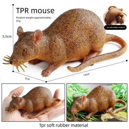 Realistic mouse rat soft - mouse,