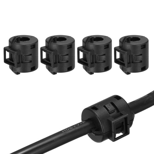 4pcs 8mm clip ferrite - ferrite, ring