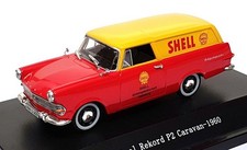 Starline Models 1/43 Scale 53042 - 1960 Opel Rekord P2 Caravan Shell Yellow/Red