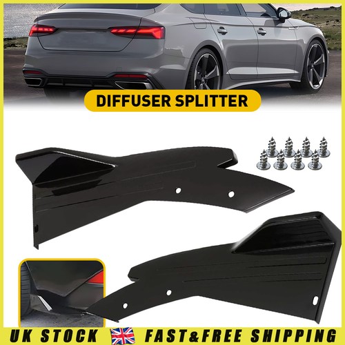 Rear bumper diffuser splitter - bumper,