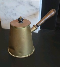 Victorian Brass Bed Warmer /