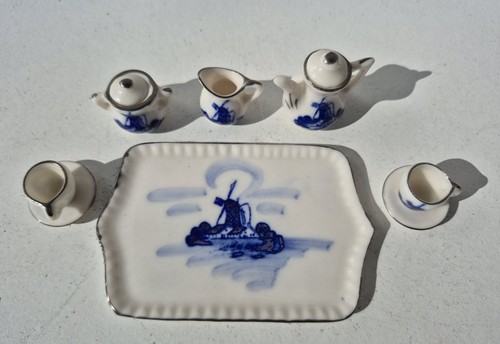 Vintage miniature delft - vintage,