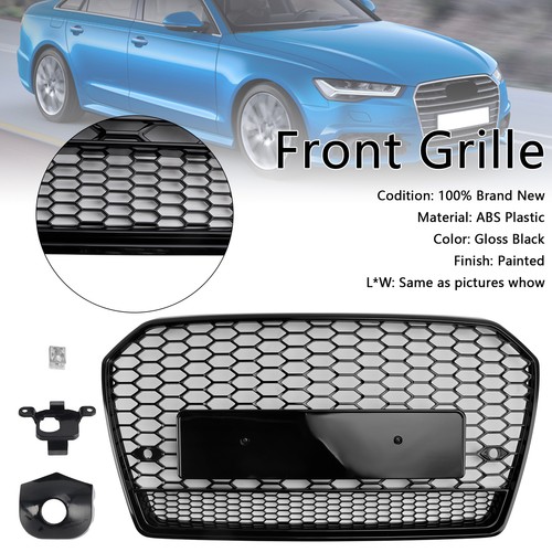 Rs6 style honeycomb mesh - style, front