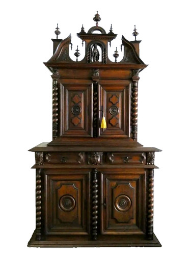 Antique louis xiii walnut - louis,