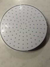 Mira Showers Beat 250 mm Deluge Overhead Shower Head - Chrome/White