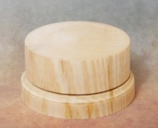 Ash Round Wooden Display