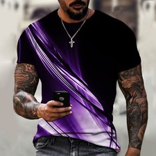 Unique 3D Printed Men's T