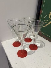 4x Set Vintage French Martini