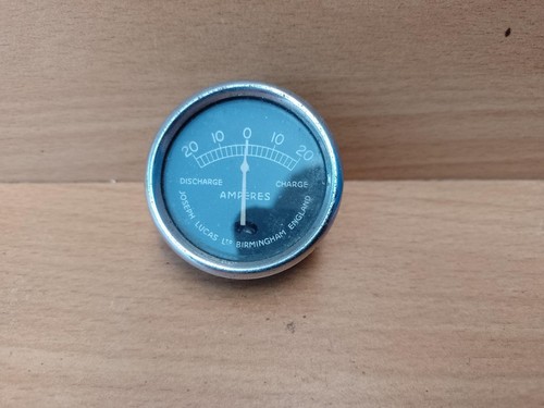 Vintage joseph lucas ammeter - vintage,