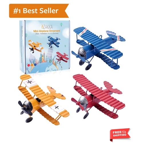 Vintage airplane decor mini - vintage,