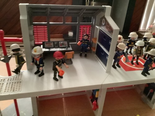 Playmobil 9462 fire station - playmobil,