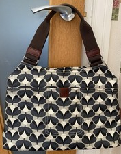 Orla Kiely Large Handbag Blue