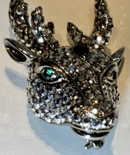 Butler & Wilson Stag Head