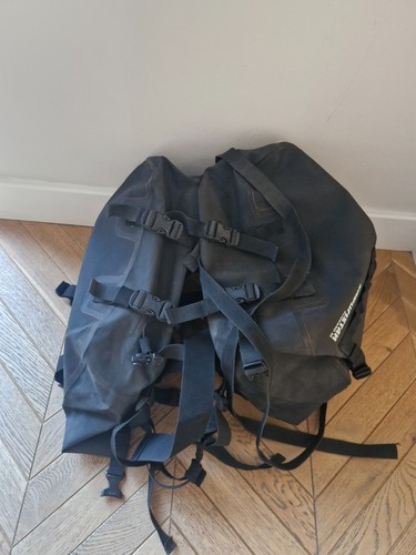 Motorcycle soft panniers used - soft,