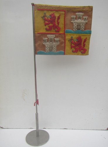 Vintage sewn table flag - sewn, of