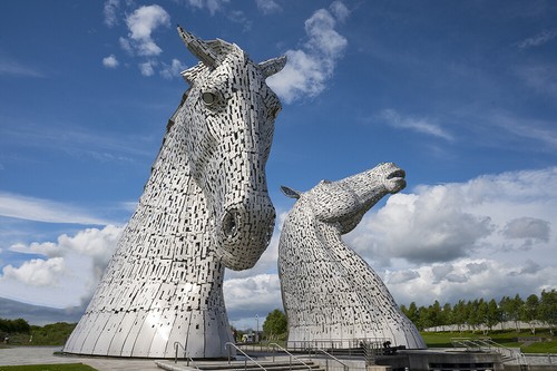 The kelpies canvas - kelpies,