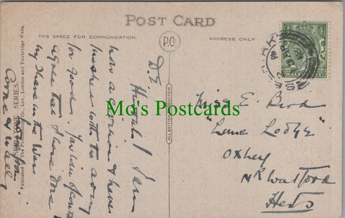 Genealogy postcard bird - genealogy,