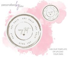 PERSONALISED CUSTOM ROUND PRINTED STICKERS CUSTOM LOGO LABELS FOR BUSINESS