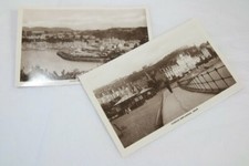 2 Vintage Postcards of Oban Holme’s Real Photo Series Sepia
