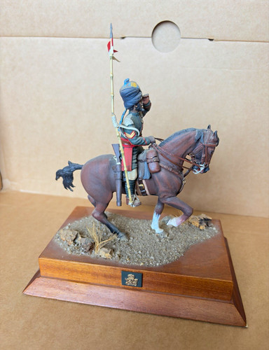 Collectable mounted military - mounted,