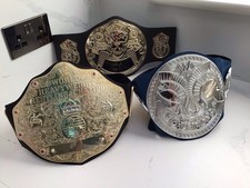 3 x Kids WWE WWF World Wrestling Championship Belts Bundle Jakks Mattel