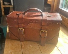 Vintage / Antique Leather Cartridge Case. Leather Strap USED VGC