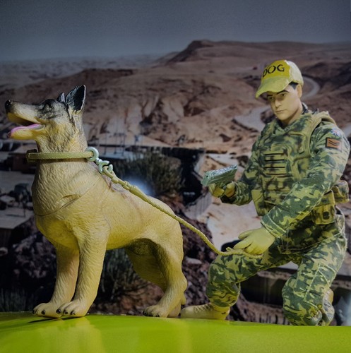 Armed forces raf police - forces, dog