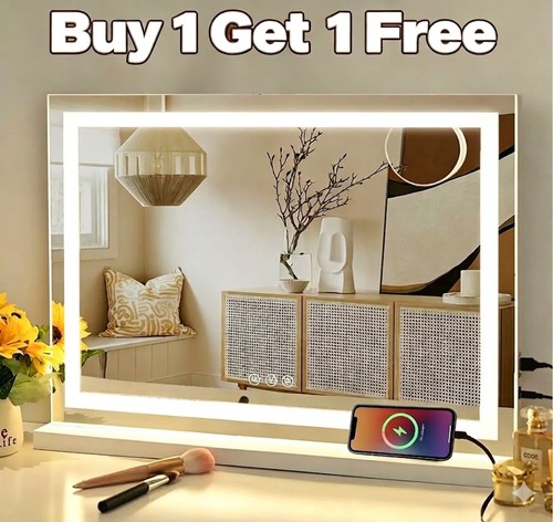 Hollywood large makeup mirror - hollywood,