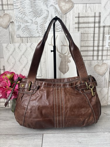 Fossil brown distressed - fossil,