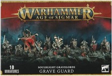 Games Workshop Warhammer AOS Soulblight Gravelords Grave Guard x10 NIB