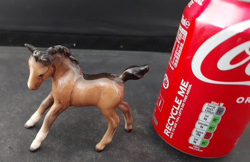 Beswick bay standing foal - bay,