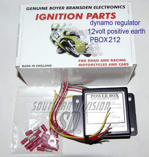 Boyer regulator dynamo 12 - e3,