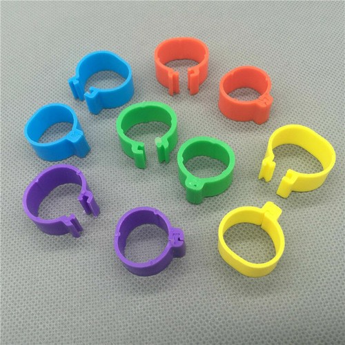 100x bird rings 8mm leg - , bands