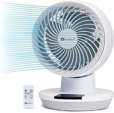 8" Air Circulator Fan PureMate Portable Oscillation Desktop Cooling Fan Remote 
