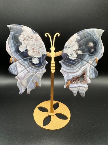 Crystal wings blue flower - wings,