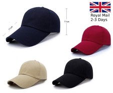 Extra Long Peak Men Women Plain Sport Golf Adjustable Baseball Outdoor Cap Hat
