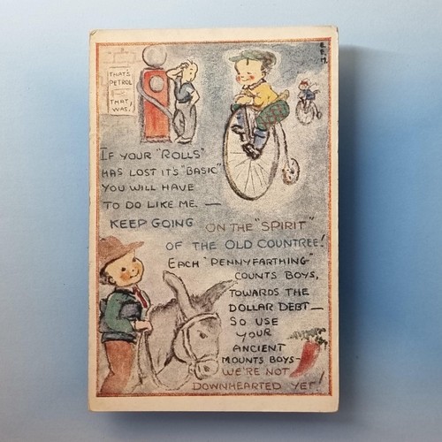 Evelyn morris ww2 postcard - e,