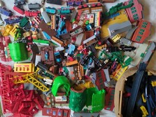 Huge Bundle of Trackmaster Thomas The Tank Engine Trains and Track Accessories