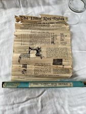 Vintage The “Limit” Rug Device Patent No. 24393