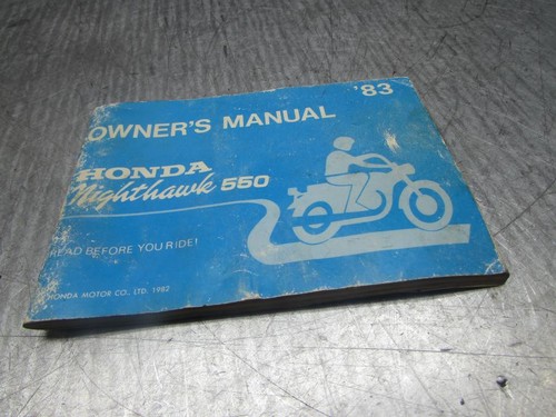 Honda cb550 nighthawk - cb550, sc